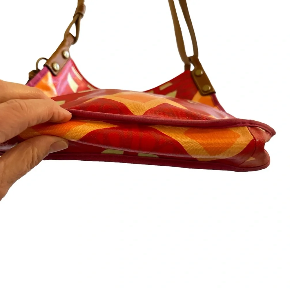Fossil Crossbody Colorful Fabric